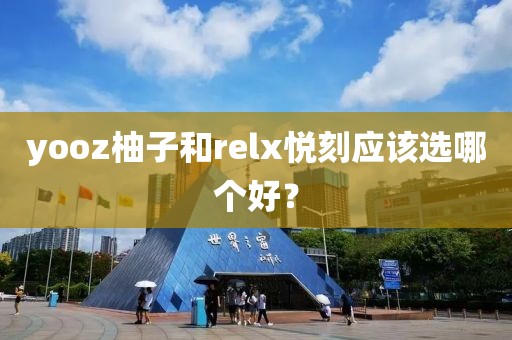 yooz柚子和relx悦刻应该选哪个好？